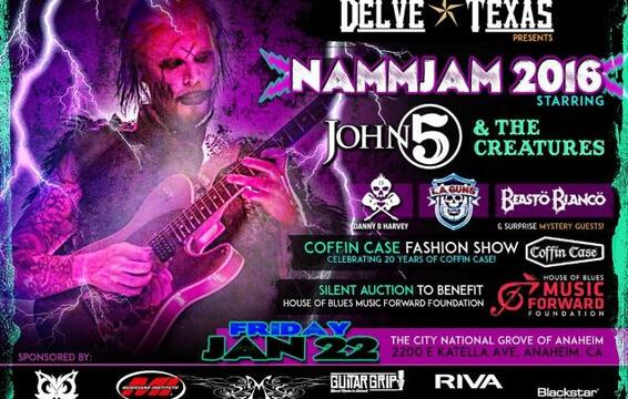 ROB ZOMBIE Guitarist JOHN 5 To Headline NAMMJAM 2016