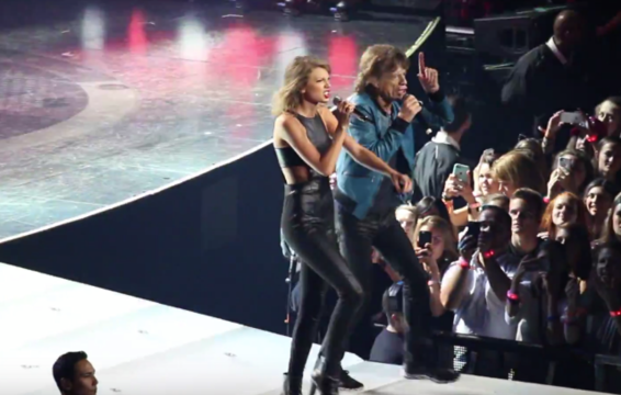 Taylor Swift Enlisted Mick Jagger for a Performance of the Rolling Stones’ ‘(I Can’t Get No) Satisfaction’