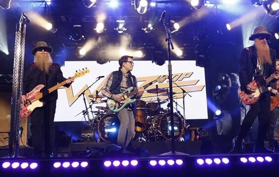 Weezer and ZZ Top Team Up for &quot;Sharp Dressed Man&quot; on &quot;Kimmel&quot;