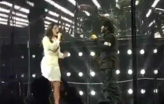 The Weeknd Performs ‘Prisoner’ With Lana Del Rey in Los Angeles