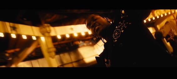 Pusha T Raps From a Carousel in His &quot;Crutches, Crosses, Caskets&quot; Video