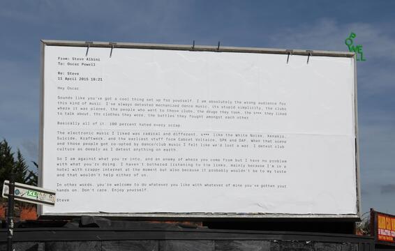 Powell Responds to Steve Albini Billboard Craziness in New Interview