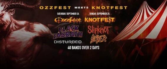 SUICIDAL TENDENCIES Replaces CHILDREN OF BODOM At OZZFEST MEETS KNOTFEST