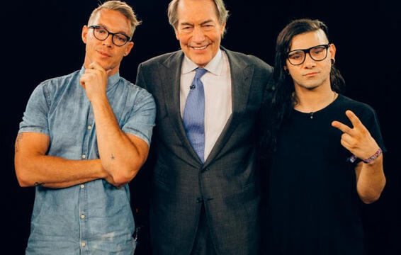 Diplo and Skrillex Talk EDM in the Mainstream, Earning Fans&#039; Trust, Drugs on &quot;Charlie Rose&quot;