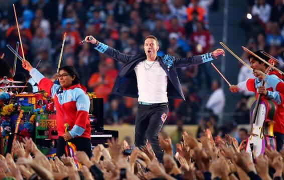 Here’s Coldplay’s Entire Super Bowl Halftime Show With Beyoncé and Bruno Mars
