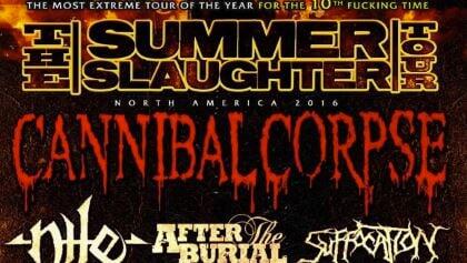 CANNIBAL CORPSE, NILE, AFTER THE BURIAL, SUFFOCATION: &#039;Summer Slaughter&#039; Tour Dates Announced