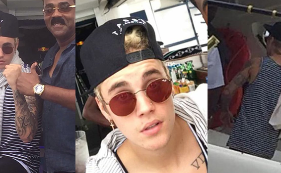  Abr FOTOS &amp; VÍDEO: Justin Bieber curte folga em iate em Dboat, Antigua