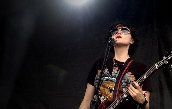 Ex Hex Perform &quot;Waterfall&quot; and &quot;Waste Your Time&quot; at Pitchfork Music Festival