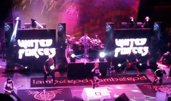 Video: LAMB OF GOD Joined By ANTHRAX Members For Cover Of STORMTROOPERS OF DEATH&#039;s &#039;United Forces&#039;