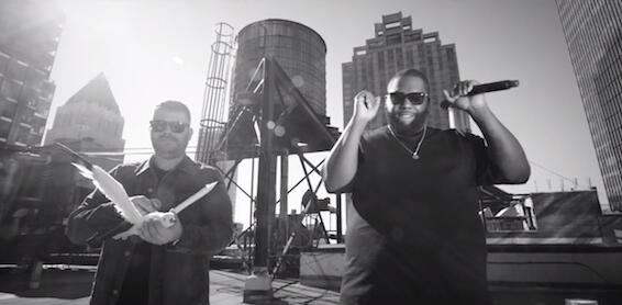 Run the Jewels Become Squawk the Jewels in &quot;Colbert&quot; Sketch