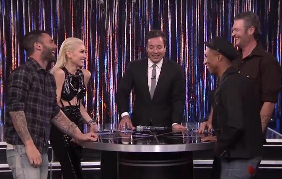 Watch Gwen Stefani and Blake Shelton Cover ‘Hotline Bling’ on ‘Tonight Show’