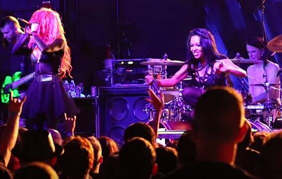 BUTCHER BABIES: Video Footage Of Sacramento Performance