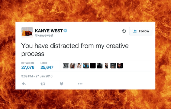 The 2016 Kanye West-Wiz Khalifa Twitter Beef, Presented Without Commentary