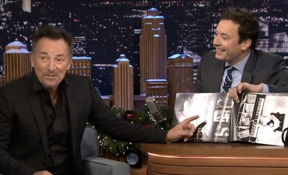 Bruce Springsteen Talks About The River on &quot;Fallon&quot;