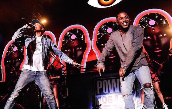 Kendrick Lamar and Pharrell Perform &quot;Alright&quot; in L.A.