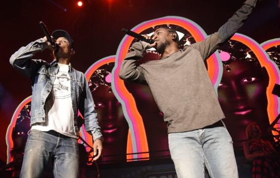 Pharrell Performed ‘Alright’ With Kendrick Lamar