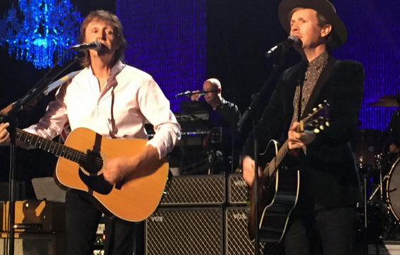 Paul McCartney and Beck Perform ‘I’ve Just Seen a Face’