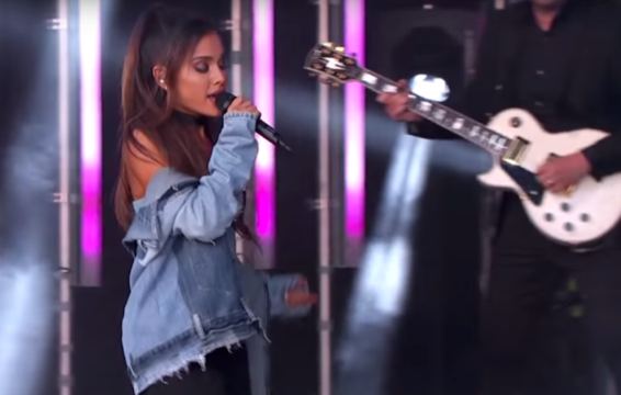 Ariana Grande Is a ‘Dangerous Woman’ in ‘Kimmel’ Performance and Snapchat Horror Skit
