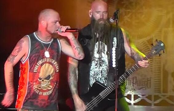 FIVE FINGER DEATH PUNCH: Video Footage Of Lowell Concert