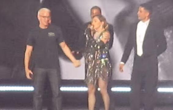 Madonna Humped Anderson Cooper Onstage in Brooklyn