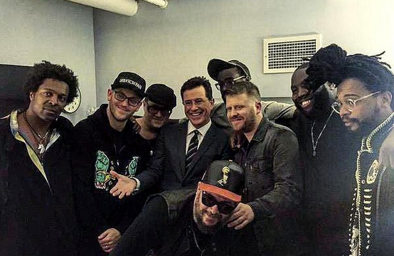 Run the Jewels and TV on the Radio Perform &quot;Angel Duster&quot; on &quot;Late Show With Stephen Colbert&quot;