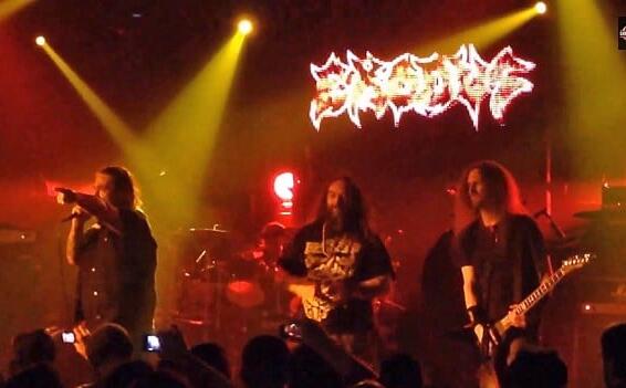 MAX CAVALERA Joins EXODUS On Stage In Melbourne, Australia For &#039;Bonded By Blood&#039; Performance (Video)