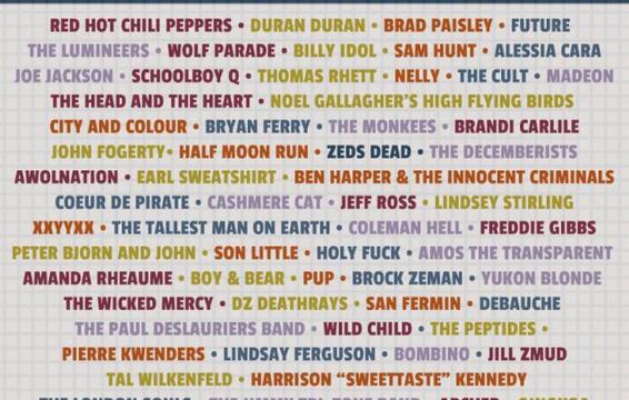 Future, Red Hot Chili Peppers, Duran Duran, and More to Play Ottawa Bluesfest