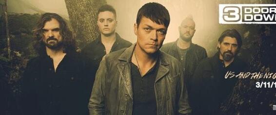 3 DOORS DOWN To Release &#039;Us And The Night&#039; Album In March