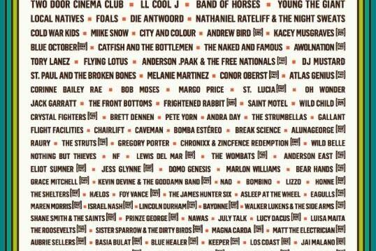 Austin City Limits 2016 Lineup: Kendrick Lamar, LCD Soundsystem, Kacey Musgraves, and More