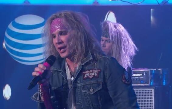 Video: STEEL PANTHER Performs On &#039;Jimmy Kimmel Live!&#039;