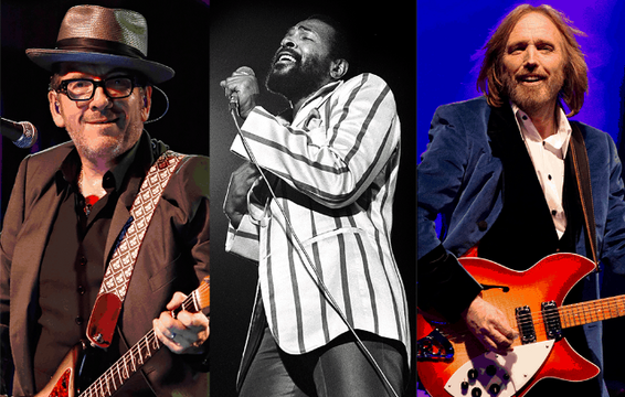 Songwriters Hall of Fame Welcomes Elvis Costello, Tom Petty, and Marvin Gaye