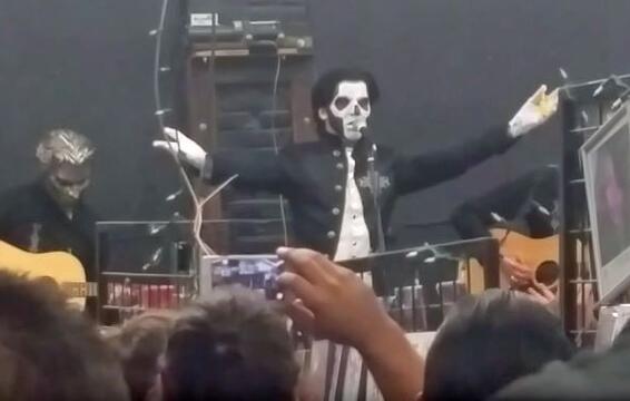 Video: GHOST Performs In Baltimore As Part Of &#039;Unholy/Unplugged&#039; Tour 