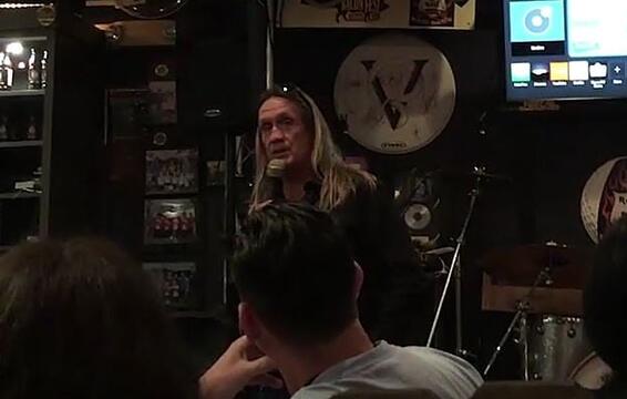 Video: IRON MAIDEN&#039;s NICKO MCBRAIN Hosts &#039;The Book Of Souls&#039; Listening Party In Florida