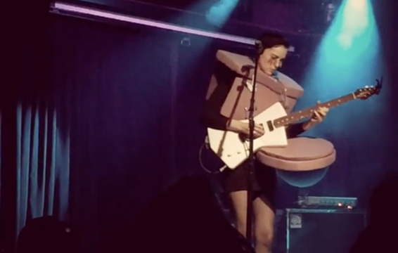 St. Vincent Rocked a Toilet Costume Onstage Last Night