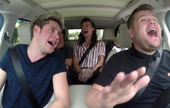 One Direction Joined James Corden for a Heartwarming Round of Carpool Karaoke