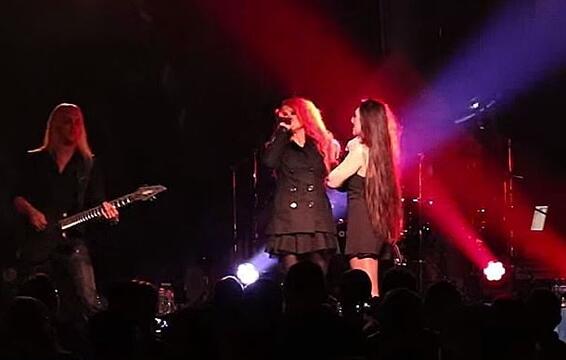 Video: BUTCHER BABIES&#039; HEIDI SHEPHERD Joins AMARANTHE On Stage In Sacramento