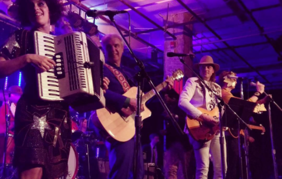 David Byrne and Arcade Fire Played Some Talking Heads Songs Together This Weekend