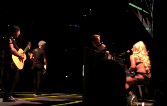 Lady Gaga Joins U2 for ‘Ordinary Love’ Performance in New York