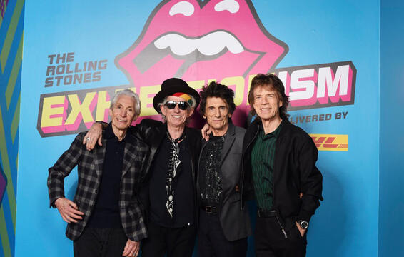 Rolling Stones inauguram exposição em Londres