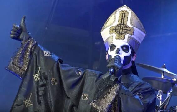 GHOST: Quality Video Footage Of GRASPOP METAL MEETING Performance