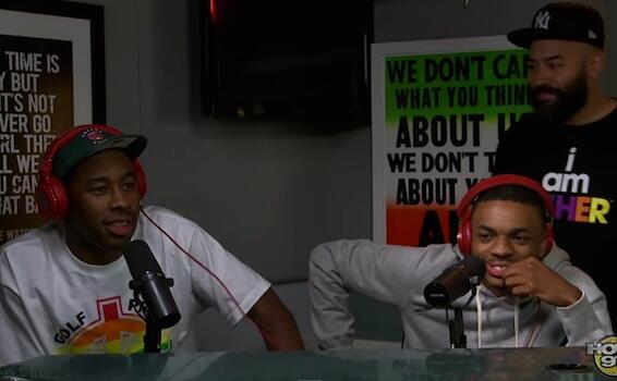 Tyler, the Creator &amp; Vince Staples Freestyle on Hot 97