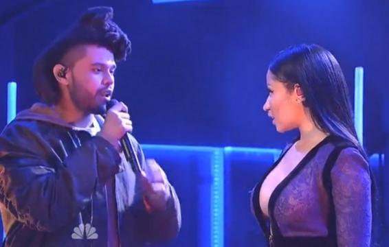 The Weeknd Remixes ‘The Hills’ With Eminem and Nicki Minaj, Performs With Latter on ‘SNL’