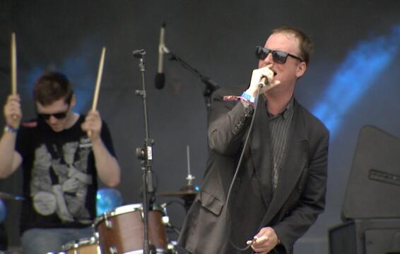 Protomartyr Perform "Come &amp; See" and "Cowards Starve" at Pitchfork Music Festival