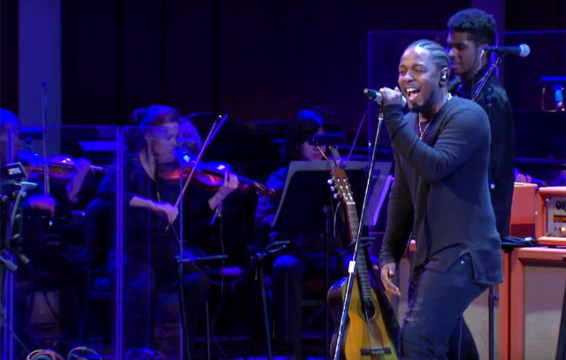 Kendrick Lamar Performs ‘To Pimp a Butterfly’ With the National Symphony Orchestra