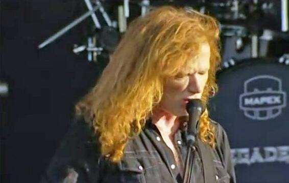 MEGADETH: Pro-Shot Footage Of CAROLINA REBELLION Performance