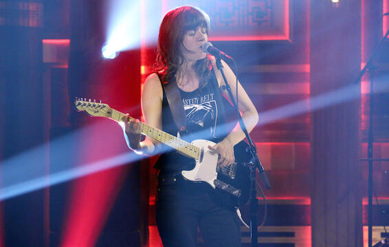 Courtney Barnett Does &quot;Pedestrian at Best&quot; on &quot;The Tonight Show&quot;