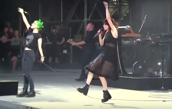 CHVRCHES Brought Out Paramore’s Hayley Williams to ‘Bury It’ at Bonnaroo