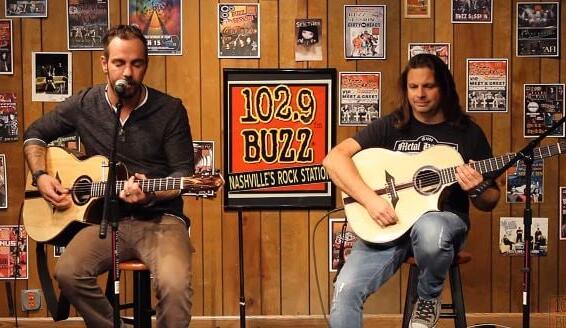 Video: SAINT ASONIA Members Perform Acoustically At Nashville&#039;s 102.9 THE BUZZ