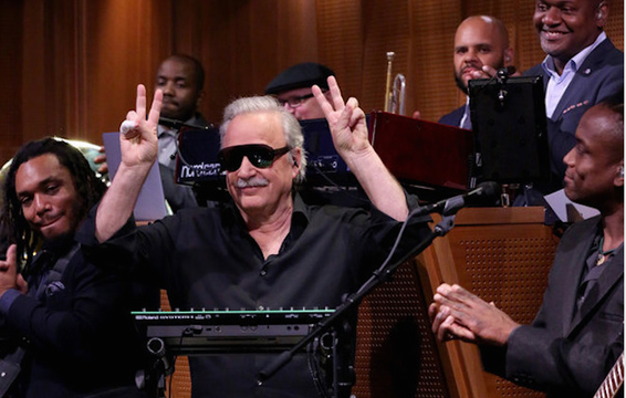 Giorgio Moroder Sits in With the Roots on &quot;The Tonight Show&quot;