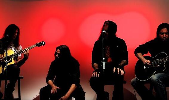 ACT OF DEFIANCE Feat. Former MEGADETH Members: Acoustic Performance Of &#039;Birth And The Burial&#039;